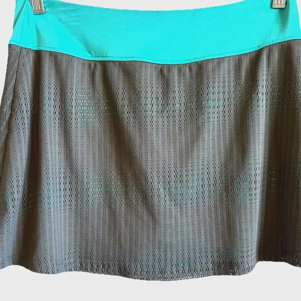 Y2K retro Fila Women’s Tennis skort Mini Skirt Golf Pickleball fairy textured M